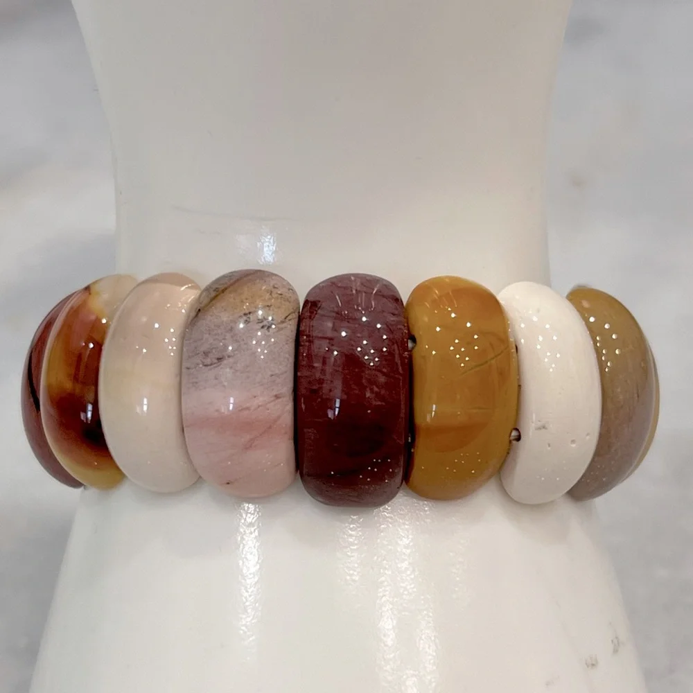 Kennedy Range Mookaite Stretch Bracelet